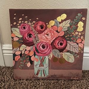 Floral Canvas Wall Art